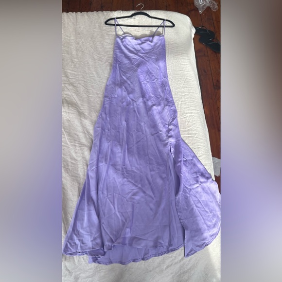 ASTR The Label Purple Gaia Dress Size Large NWT - Picture 6 of 10
